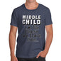 Men's Middle Child The Reason We Have Rules T-Shirt