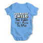 Youngest Child Rules Don't Apply To me Baby Grow Bodysuit