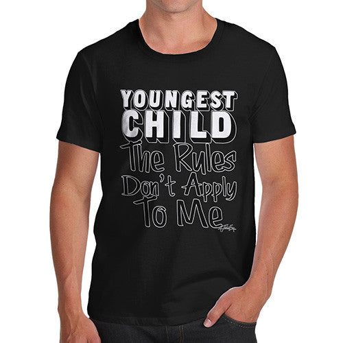 Men's Youngest Child Rules Don't Apply To me T-Shirt