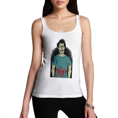 Women's Confused Zombie Tank Top