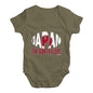 Funny Baby Clothes Japan Rugby The Giant Killers  Baby Unisex Baby Grow Bodysuit 0-3 Months Khaki