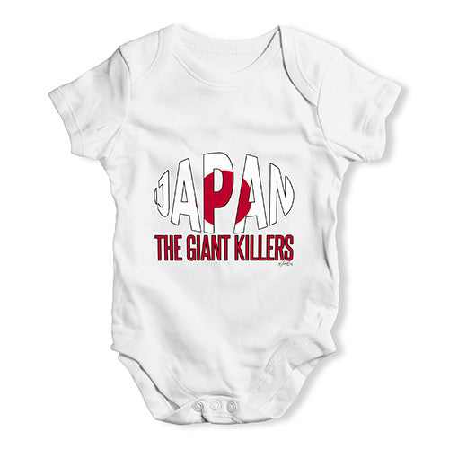 Cute Infant Bodysuit Japan Rugby The Giant Killers  Baby Unisex Baby Grow Bodysuit 12-18 Months White