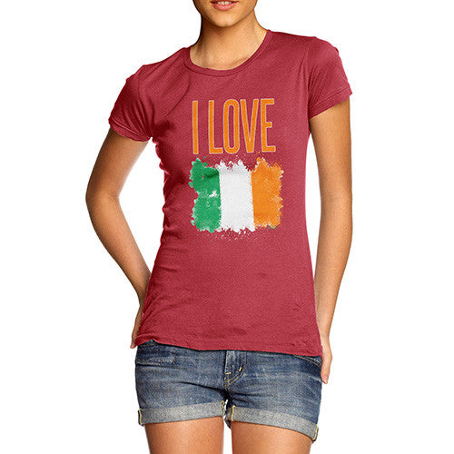 Women's I Love Ireland T-Shirt