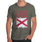 Men's I Love Northern Ireland St Patrick's Saltire T-Shirt