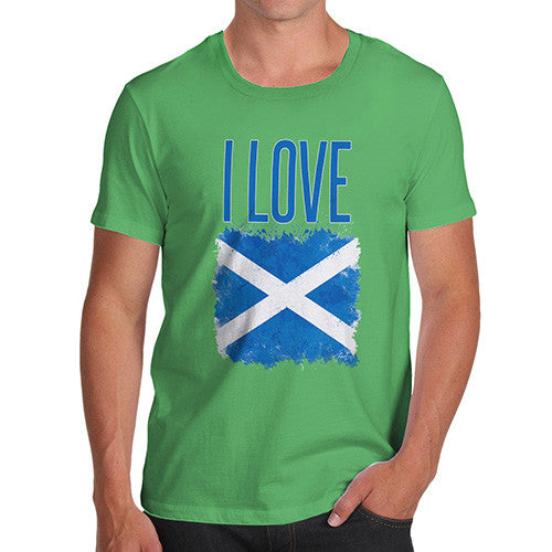 Men's I Love Scotland T-Shirt