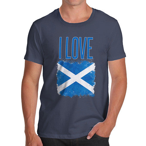 Men's I Love Scotland T-Shirt