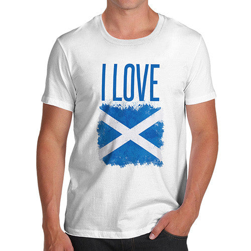 Men's I Love Scotland T-Shirt