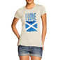 Women's I Love Scotland T-Shirt