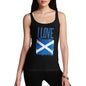 Women's I Love Scotland Tank Top