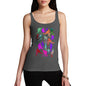 Women's Field Hockey Rainbow Silhouettes Tank Top