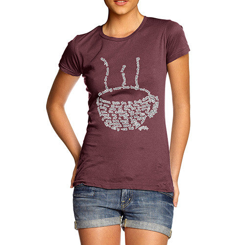 Women's Tea Cup Quotes T-Shirt