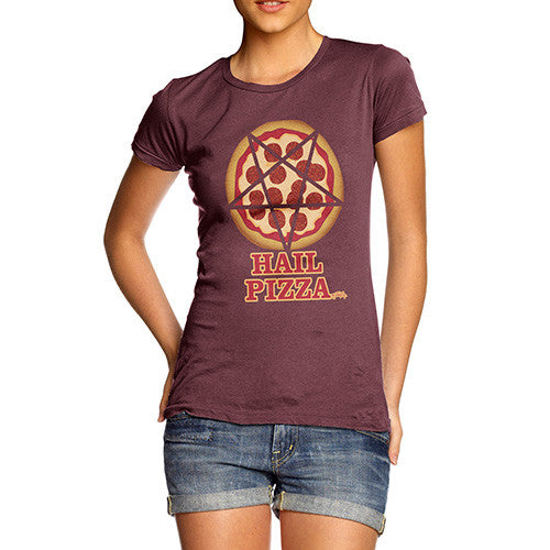 Women's Hail Pizza T-Shirt