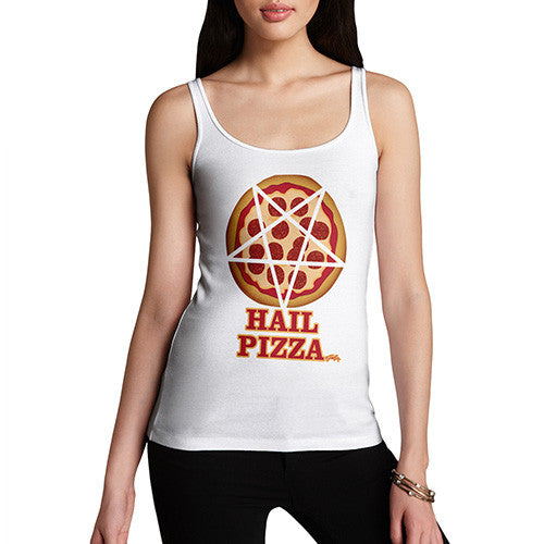 Women's Hail Pizza Tank Top