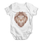 Tribal Lion Head Baby Grow Bodysuit