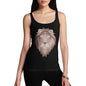 Women's Tribal Lion Head Tank Top