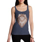 Women's Tribal Lion Head Tank Top