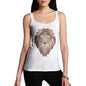 Women's Tribal Lion Head Tank Top