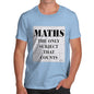 Men's Maths The Only Subject That Counts T-Shirt