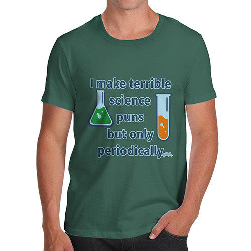 Men's I Make Science Puns Periodically T-Shirt