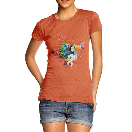 Women's Toucan in The Wild T-Shirt