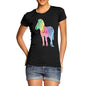 Women's Rainbow Zebra T-Shirt