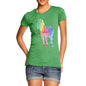 Women's Rainbow Zebra T-Shirt