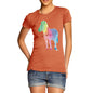 Women's Rainbow Zebra T-Shirt