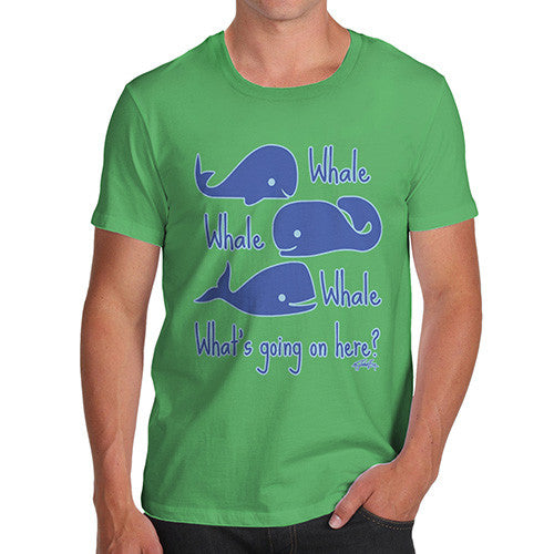 Men's Whale Whale Whats Going On T-Shirt