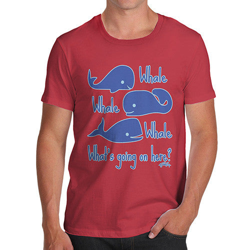 Men's Whale Whale Whats Going On T-Shirt