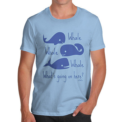 Men's Whale Whale Whats Going On T-Shirt