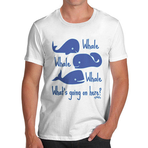 Men's Whale Whale Whats Going On T-Shirt