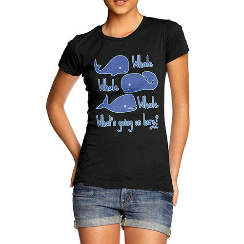 Women's Whale Whale Whats Going On T-Shirt