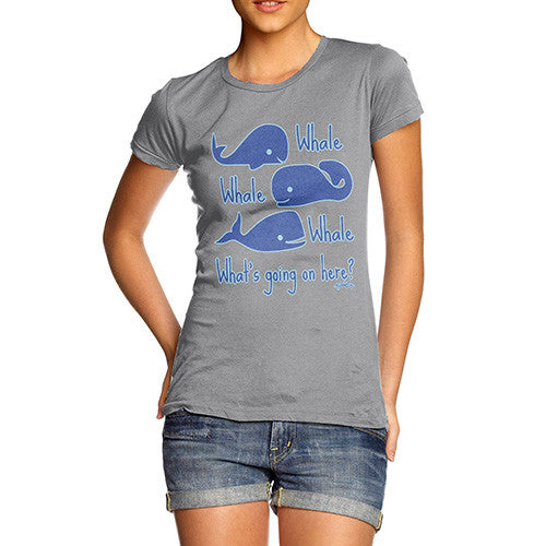 Women's Whale Whale Whats Going On T-Shirt