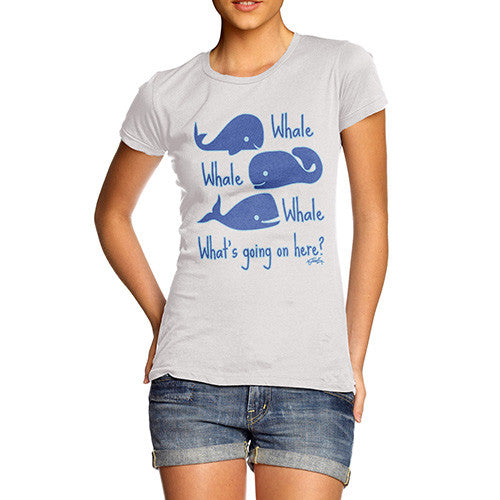 Women's Whale Whale Whats Going On T-Shirt