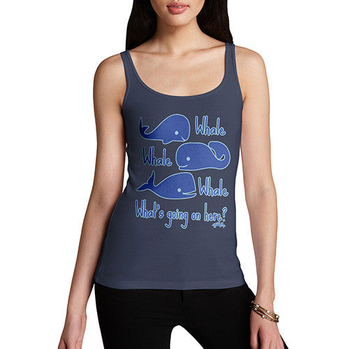 Women's Whale Whale Whats Going On Tank Top