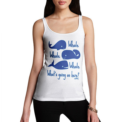 Women's Whale Whale Whats Going On Tank Top