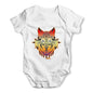 Tribal Wolf Head Baby Grow Bodysuit