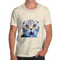 Men's Funny Surprised Cat T-Shirt