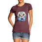 Women's Funny Surprised Cat T-Shirt