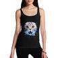 Women's Funny Surprised Cat Tank Top