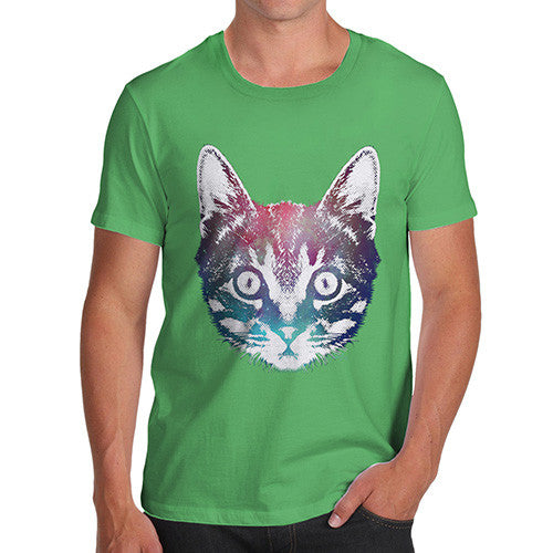 Men's Jinks Galatic Cat Face T-Shirt