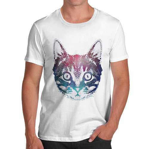 Men's Jinks Galatic Cat Face T-Shirt