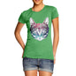 Women's Jinks Galatic Cat Face T-Shirt