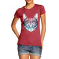 Women's Jinks Galatic Cat Face T-Shirt