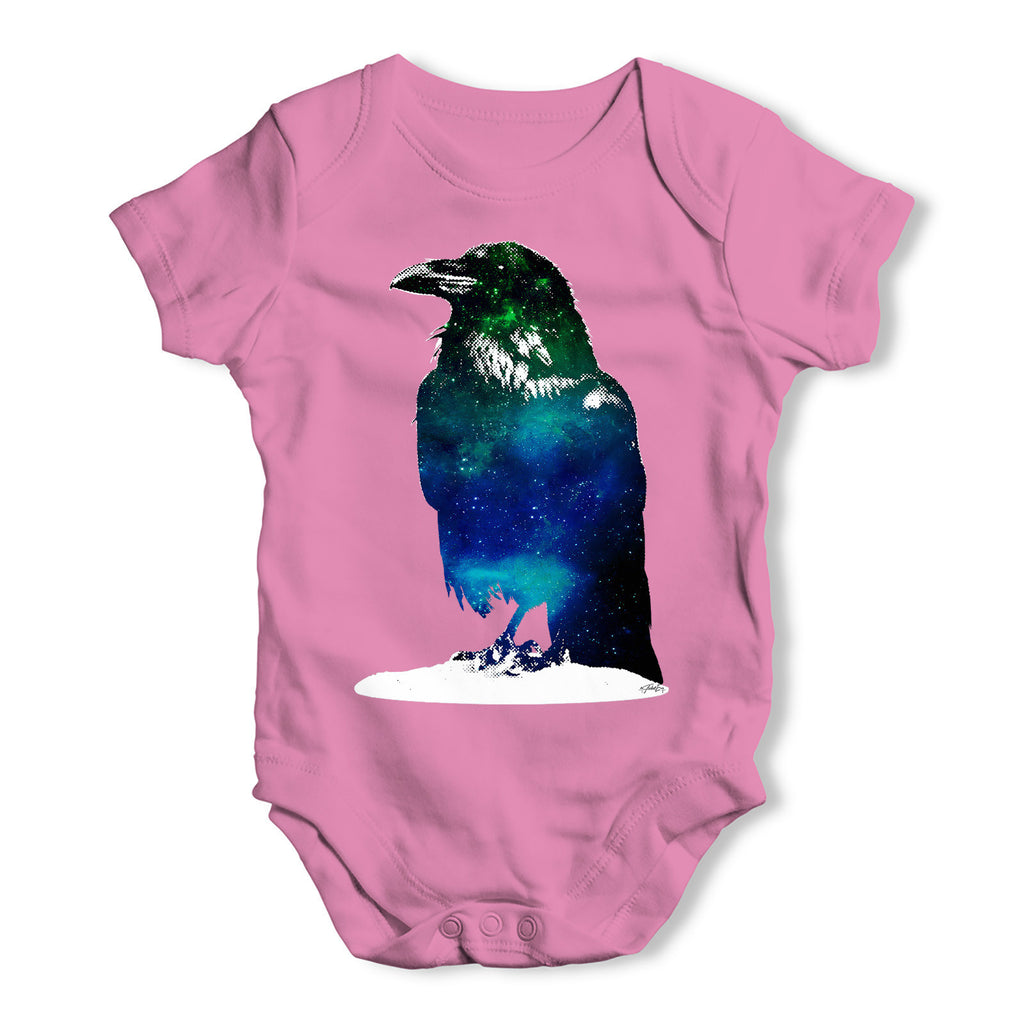 Galactic Raven Baby Grow Bodysuit