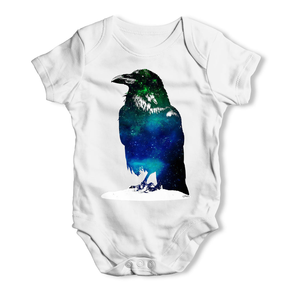 Galactic Raven Baby Grow Bodysuit