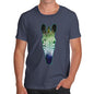 Men's Galaxy Zebra Head T-Shirt