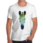 Men's Galaxy Zebra Head T-Shirt