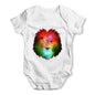 Galaxy Lion Head Baby Grow Bodysuit