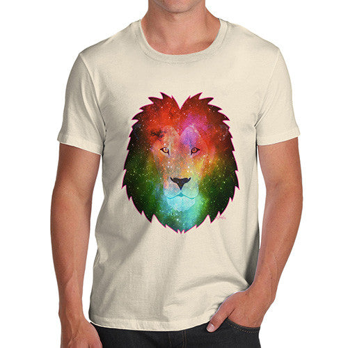 Men's Galaxy Lion Head T-Shirt